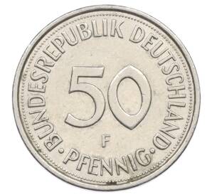 50 пфеннигов 1982 года F Западная Германия (ФРГ) — Фото №2