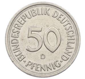 50 пфеннигов 1982 года D Западная Германия (ФРГ) — Фото №2