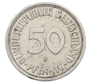 50 пфеннигов 1950 года D Западная Германия (ФРГ) — Фото №2
