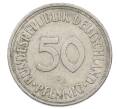 Монета 50 пфеннигов 1950 года J Западная Германия (ФРГ) (Артикул: K10-6852) — Фото №2