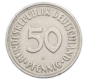 50 пфеннигов 1950 года F Западная Германия (ФРГ) — Фото №2