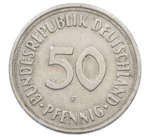 50 пфеннигов 1950 года F Западная Германия (ФРГ) — Фото №2