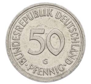 50 пфеннигов 1991 года G Германия — Фото №2
