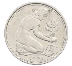 50 пфеннигов 1992 года A Германия — Фото №1