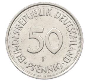50 пфеннигов 1992 года F Германия — Фото №2