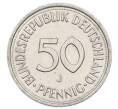 Монета 50 пфеннигов 1992 года J Германия (Артикул: K10-6874) — Фото №2