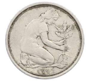 50 пфеннигов 1992 года J Германия — Фото №1