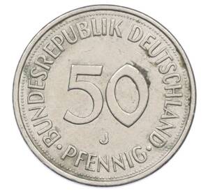 50 пфеннигов 1975 года J Западная Германия (ФРГ) — Фото №2