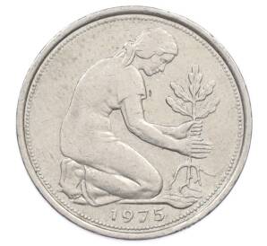 50 пфеннигов 1975 года J Западная Германия (ФРГ) — Фото №1
