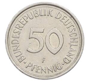 50 пфеннигов 1975 года F Западная Германия (ФРГ) — Фото №2