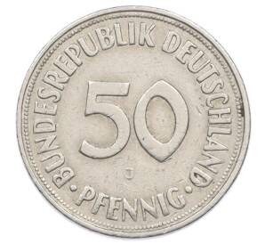 50 пфеннигов 1969 года J Западная Германия (ФРГ) — Фото №2