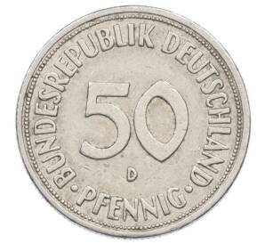50 пфеннигов 1969 года D Западная Германия (ФРГ) — Фото №2