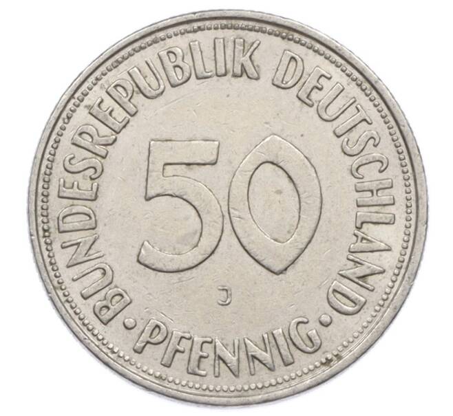 Монета 50 пфеннигов 1969 года J Западная Германия (ФРГ) (Артикул: K10-6897) — Фото №2