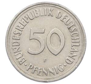 50 пфеннигов 1969 года F Западная Германия (ФРГ) — Фото №2