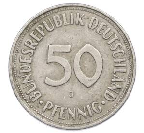 50 пфеннигов 1969 года J Западная Германия (ФРГ) — Фото №2