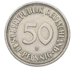 50 пфеннигов 1969 года D Западная Германия (ФРГ) — Фото №2