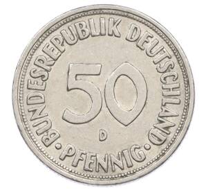 50 пфеннигов 1969 года D Западная Германия (ФРГ) — Фото №2