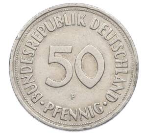 50 пфеннигов 1969 года F Западная Германия (ФРГ) — Фото №2