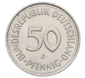50 пфеннигов 1989 года J Западная Германия (ФРГ) — Фото №2