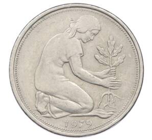 50 пфеннигов 1979 года J Западная Германия (ФРГ) — Фото №1