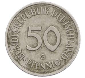 50 пфеннигов 1979 года G Западная Германия (ФРГ) — Фото №2