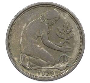 50 пфеннигов 1979 года D Западная Германия (ФРГ) — Фото №1