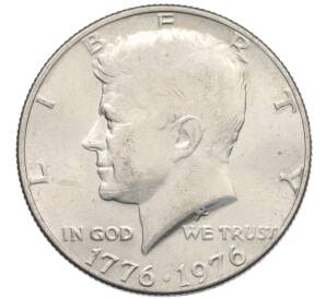 1/2 доллара (50 центов) 1976 года США «200 лет Независимости» — Фото №1