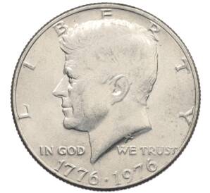 1/2 доллара (50 центов) 1976 года США «200 лет Независимости» — Фото №1