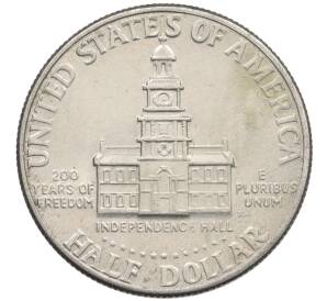 1/2 доллара (50 центов) 1976 года США «200 лет Независимости» — Фото №2