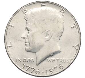1/2 доллара (50 центов) 1976 года США «200 лет Независимости» — Фото №1