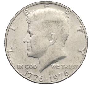 1/2 доллара (50 центов) 1976 года США «200 лет Независимости» — Фото №1