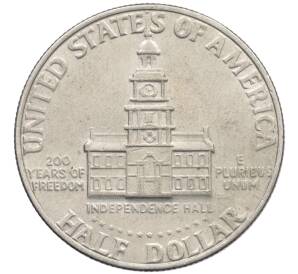 1/2 доллара (50 центов) 1976 года США «200 лет Независимости» — Фото №2