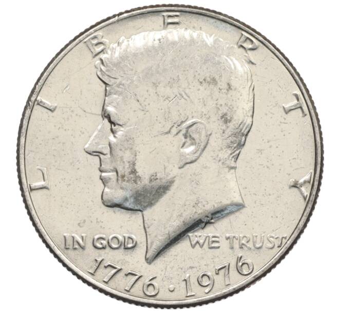 Монета 1/2 доллара (50 центов) 1976 года США «200 лет Независимости» (Артикул: K10-7073) — Фото №1