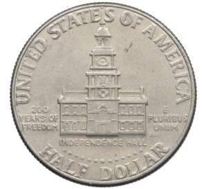 1/2 доллара (50 центов) 1976 года США «200 лет Независимости» — Фото №2