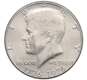 1/2 доллара (50 центов) 1976 года США «200 лет Независимости» — Фото №1