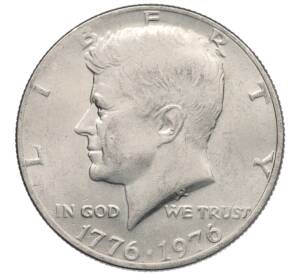 1/2 доллара (50 центов) 1976 года США «200 лет Независимости» — Фото №1