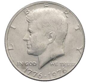 1/2 доллара (50 центов) 1976 года США «200 лет Независимости» — Фото №1