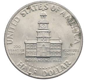 1/2 доллара (50 центов) 1976 года США «200 лет Независимости» — Фото №2