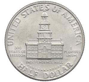 1/2 доллара (50 центов) 1976 года США «200 лет Независимости» — Фото №2