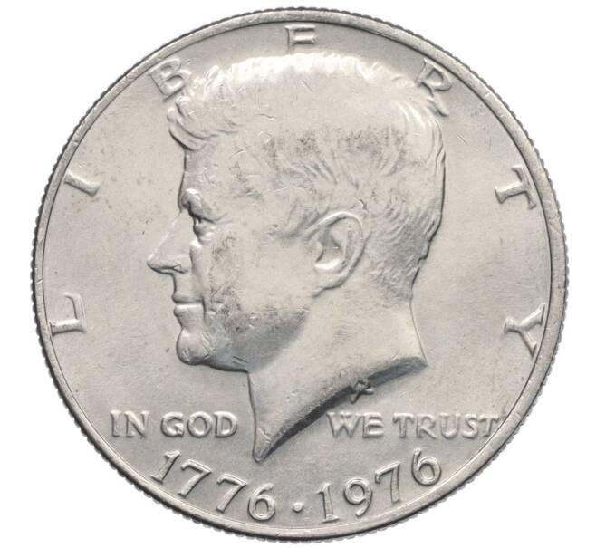 Монета 1/2 доллара (50 центов) 1976 года США «200 лет Независимости» (Артикул: K10-7094) — Фото №1