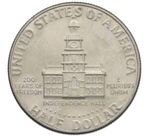 1/2 доллара (50 центов) 1976 года США «200 лет Независимости» — Фото №2