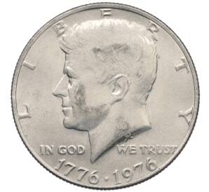 1/2 доллара (50 центов) 1976 года США «200 лет Независимости» — Фото №1