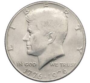 1/2 доллара (50 центов) 1976 года США «200 лет Независимости» — Фото №1