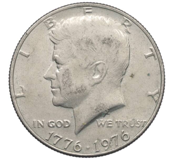 Монета 1/2 доллара (50 центов) 1976 года США «200 лет Независимости» (Артикул: K10-7103) — Фото №1
