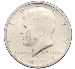 1/2 доллара (50 центов) 1971 года D США
