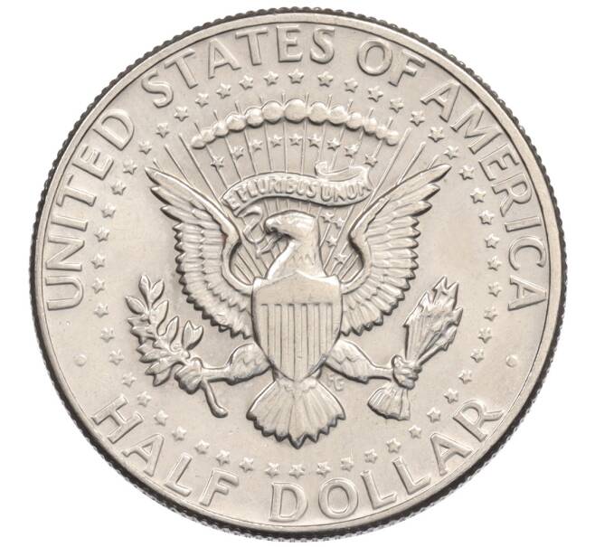 Монета 1/2 доллара (50 центов) 1974 года D США (Артикул: K10-7357) — Фото №2