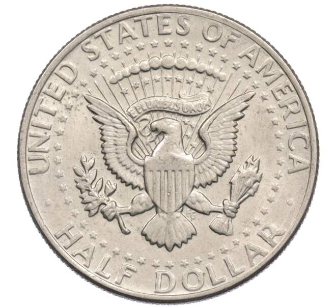 Монета 1/2 доллара (50 центов) 1974 года D США (Артикул: K10-7359) — Фото №2