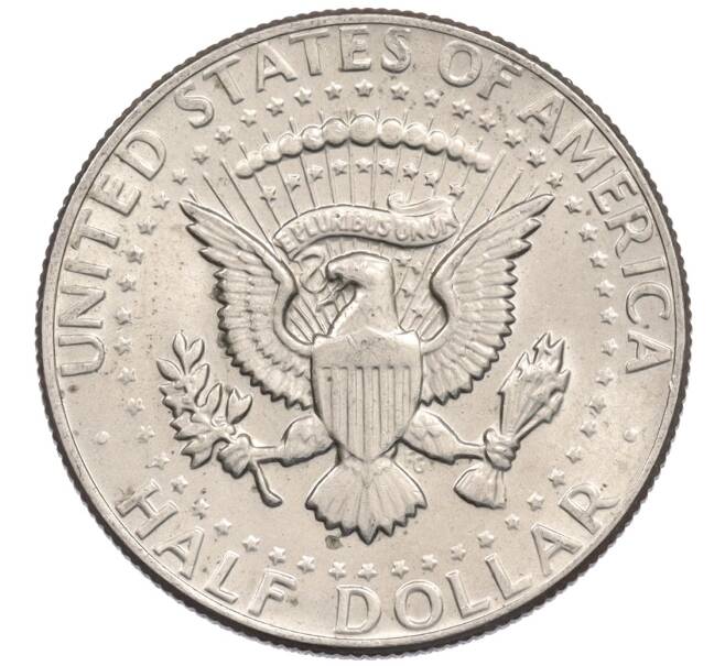 Монета 1/2 доллара (50 центов) 1983 года D США (Артикул: K10-7367) — Фото №2