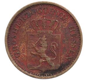 1 пфенниг 1872 года Гессен-Дармштадт — Фото №2