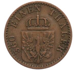 1 пфенниг 1870 года A Пруссия — Фото №2